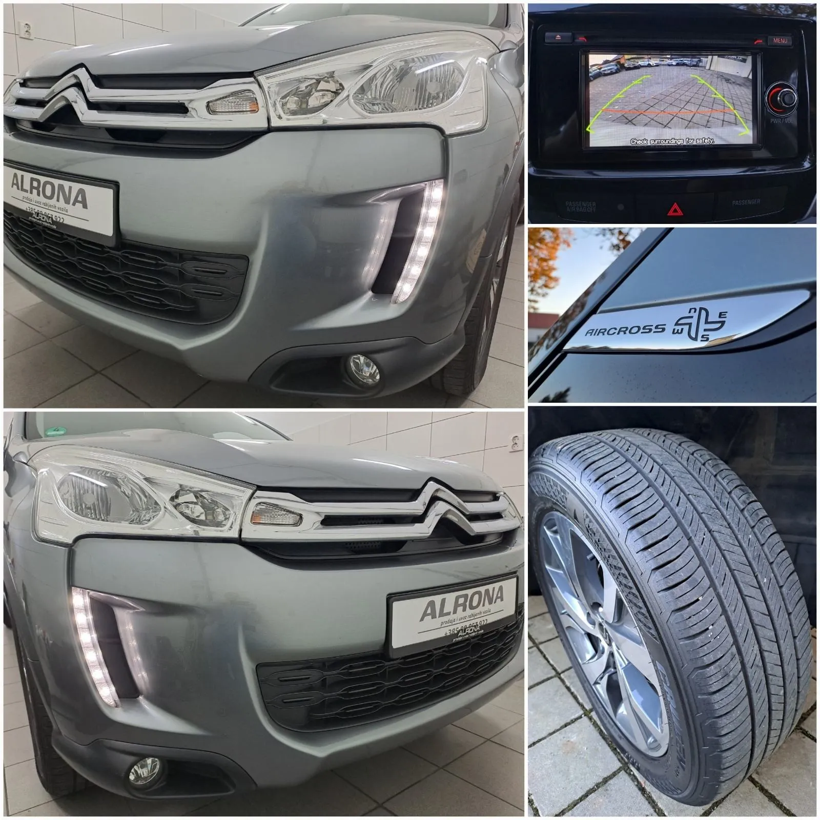 citroën c4 aircross 1.6 hdi *jamstvo* led,kamera,servisna,alu.. - slika 20
