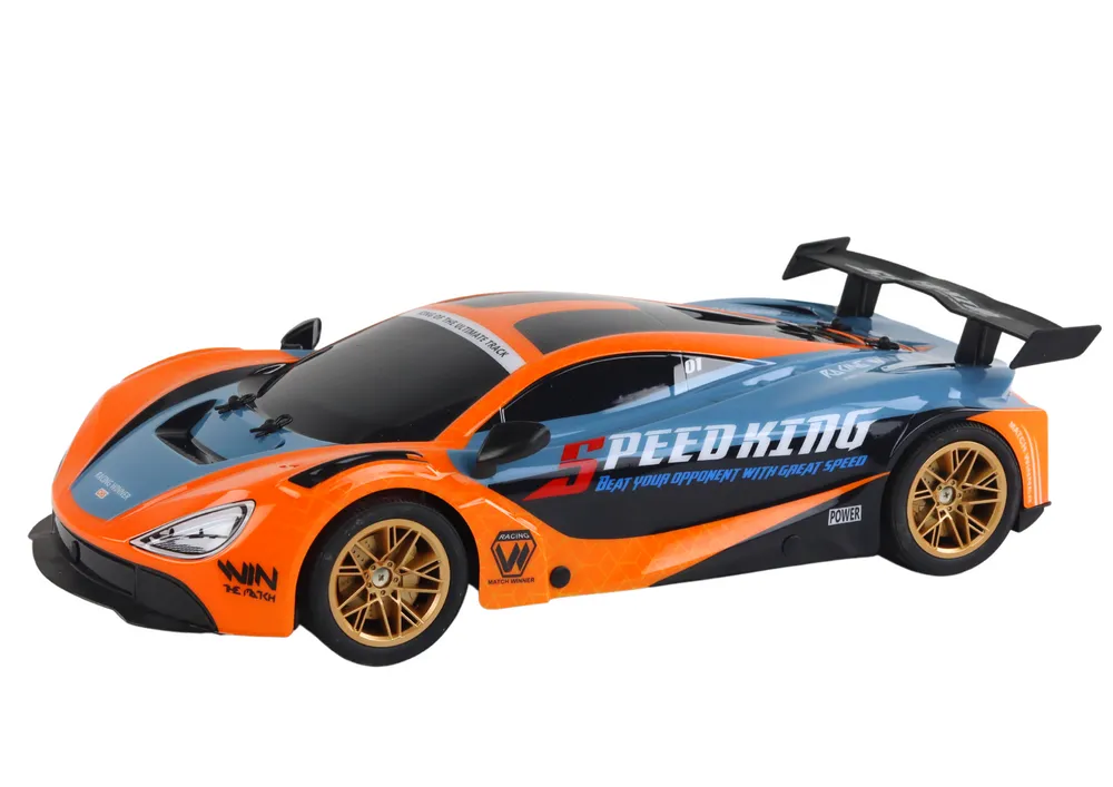 auto na daljinsko upravljanje sports car 1:10 - narančasti - slika 4