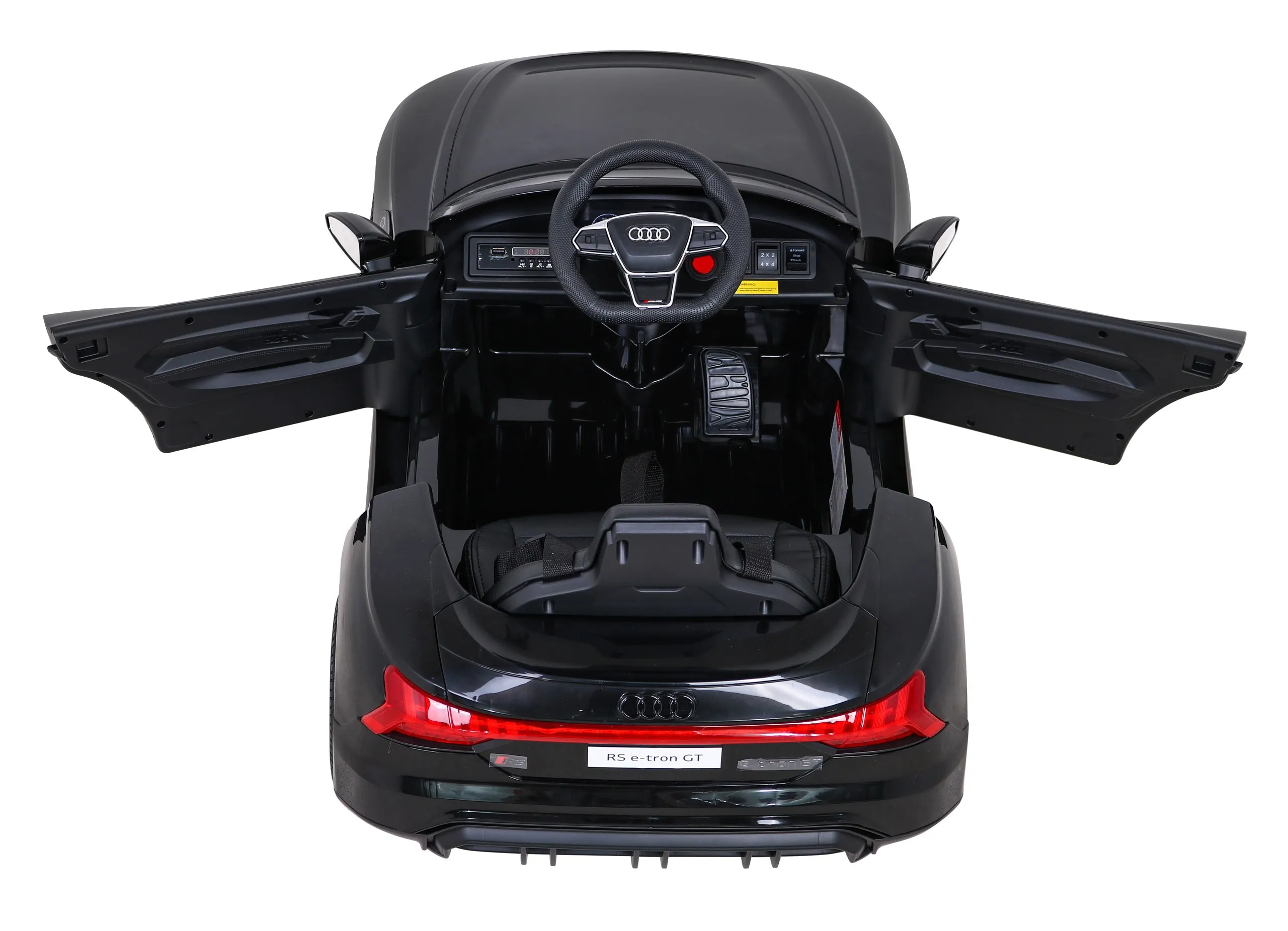 licencirani auto na akumulator audi rs e-tron gt - crni - slika 6