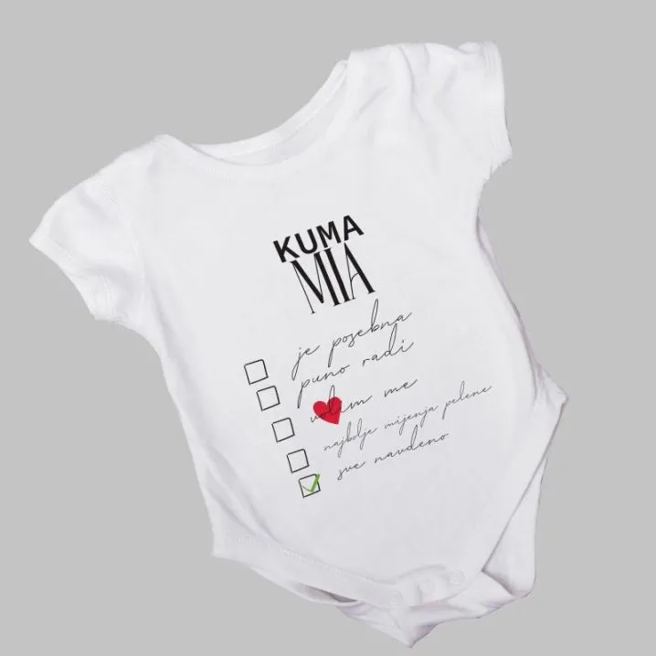 Personalizirani bodiji za bebe- Razlozi - Osijek