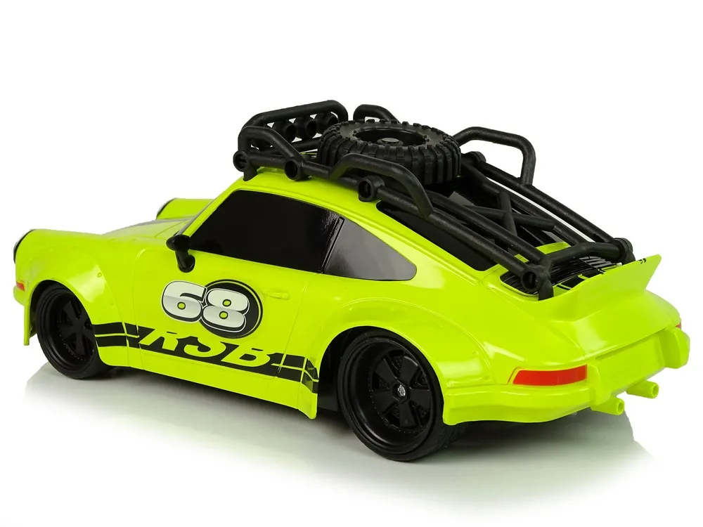 auto na daljinsko upravljanje 1:18 green spare - zeleni - slika 5