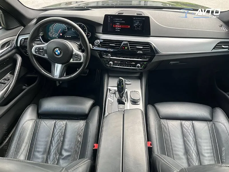 bmw serije 5 touring: 520d m sport-led-navi-kam 360-tow-odličan - slika 9