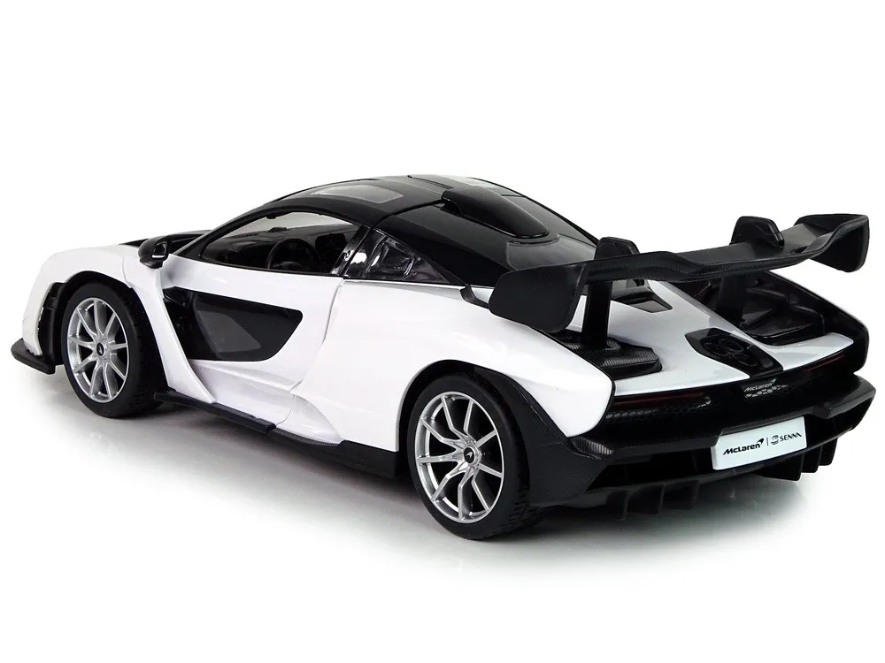 auto na daljinsko upravljanje mclaren senna rastar 1:14 - bijeli - slika 2