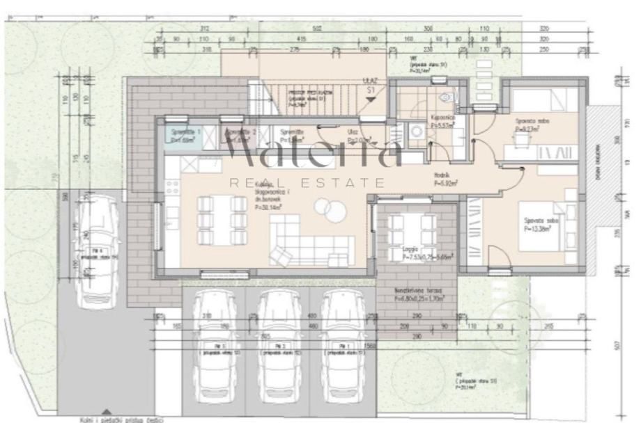 brodarica, apartman sa dvorištem - 84,26m2, novogradnja (prodaja) - slika 7