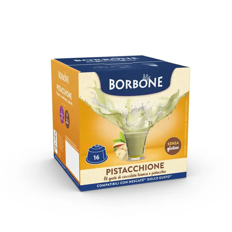 Borbone PISTACCHIONE napitak s okusom bijele čokolade i pistacije - Zagreb