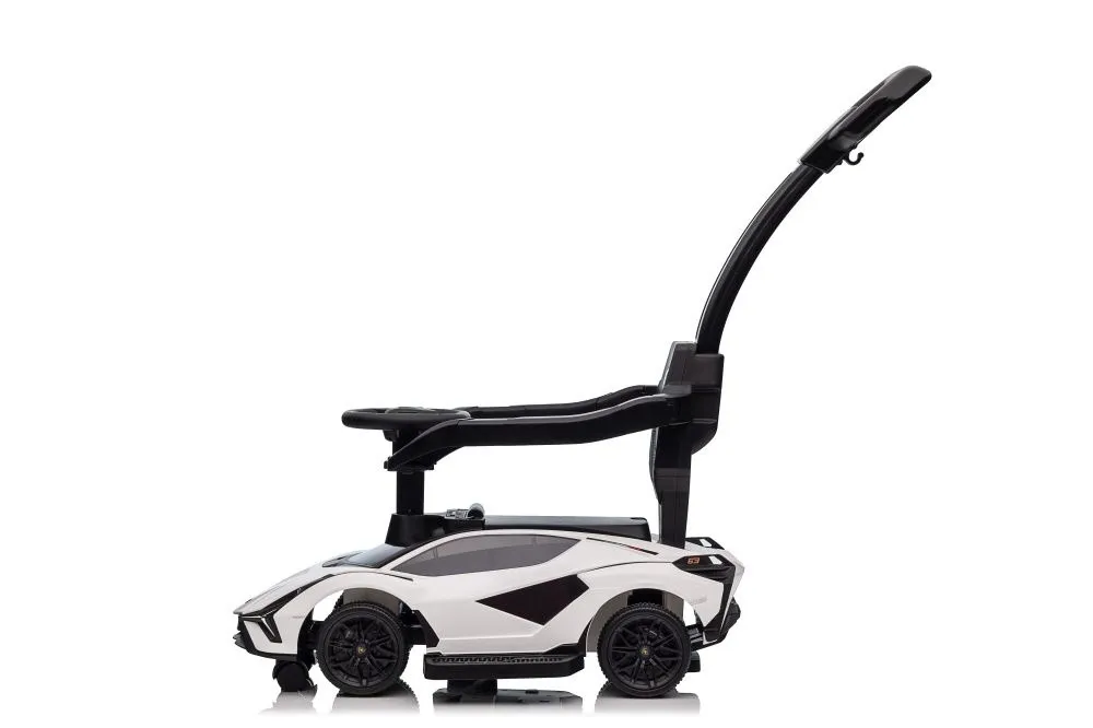 dječja guralica lamborghini qls-996t - bijela - slika 6