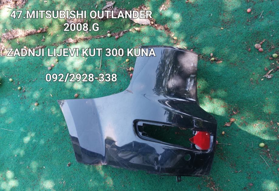 Mitsubishi Outlander 2008.g zadnji lijevi kut - Hrvatski Leskovac, Zagreb