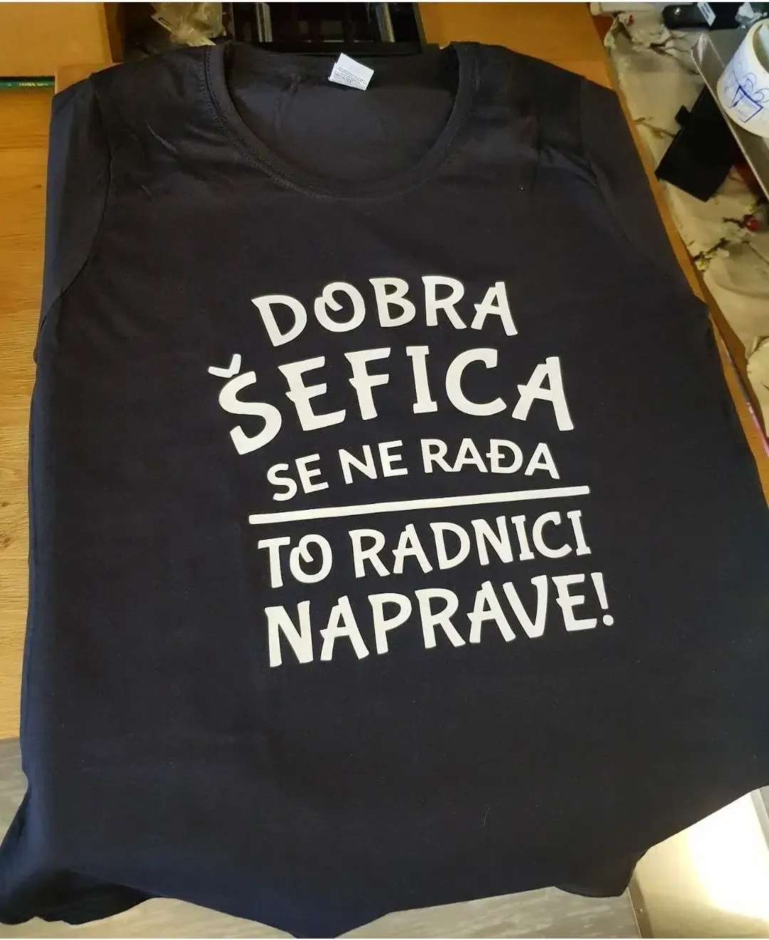 majica za šefa i šeficu - slika 4