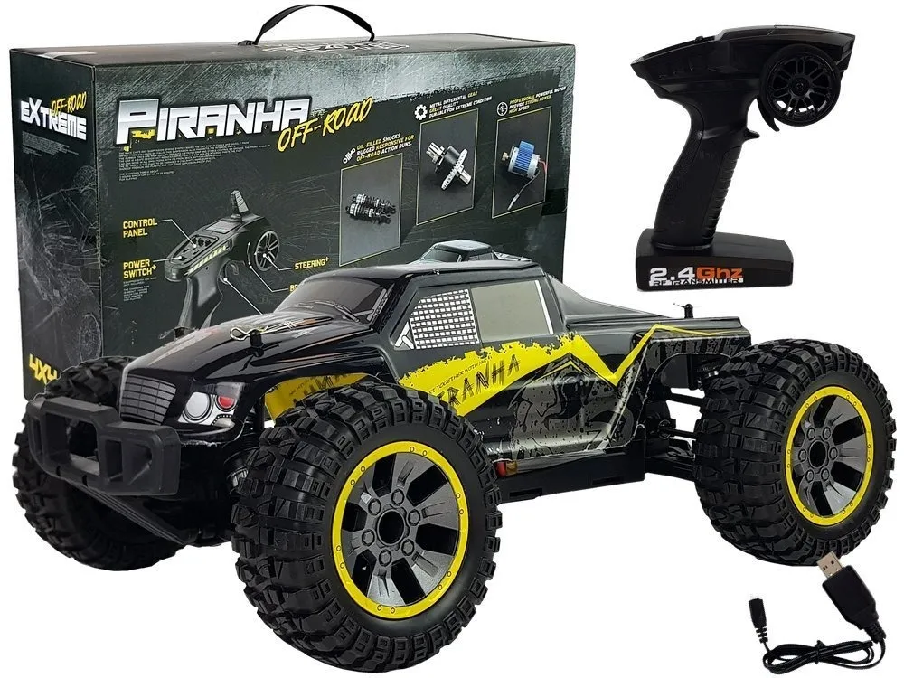 Off-Road Remote Controlled Yellow 1:10 ENOZE 9200E 40 km/h - Mursko Središće