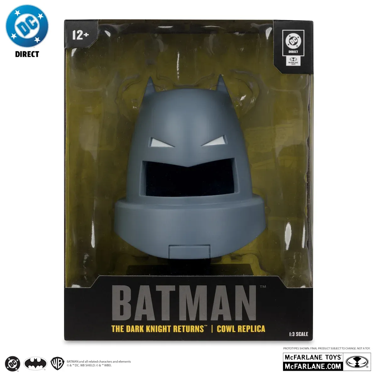 mcfarlane dc direct – armored batman cowl replica - slika 4