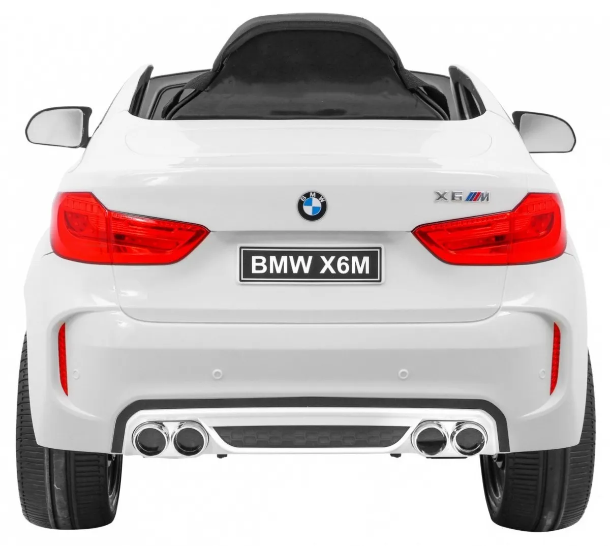 licencirani auto na akumulator bmw x6m - bijeli - slika 5