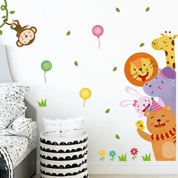 Zidna naljepnica Animals kindergarten - Zagreb, Novi Zagreb - istok