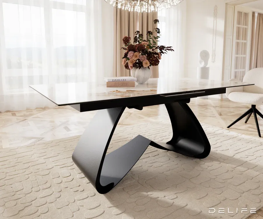 produljivi stol edge 180/220x100cm, materijal: keramika minas melange - slika 7