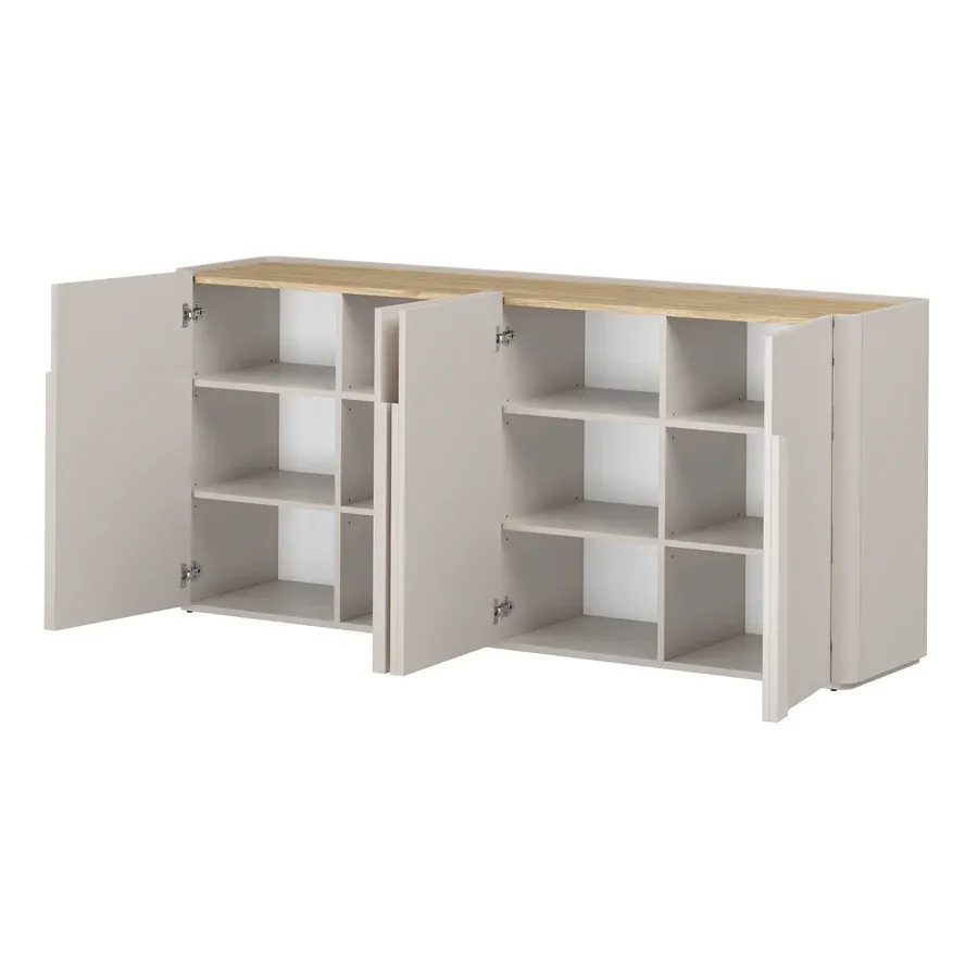 komoda amilio 200cm, materijal: mdf - slika 5
