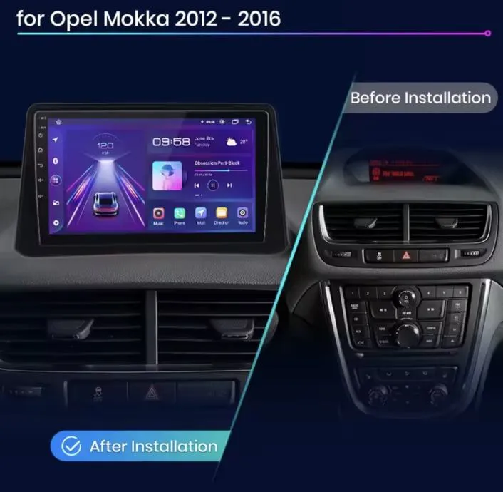 opel mokka 2012-2016 original navigacija android radio 2din carplay - slika 8
