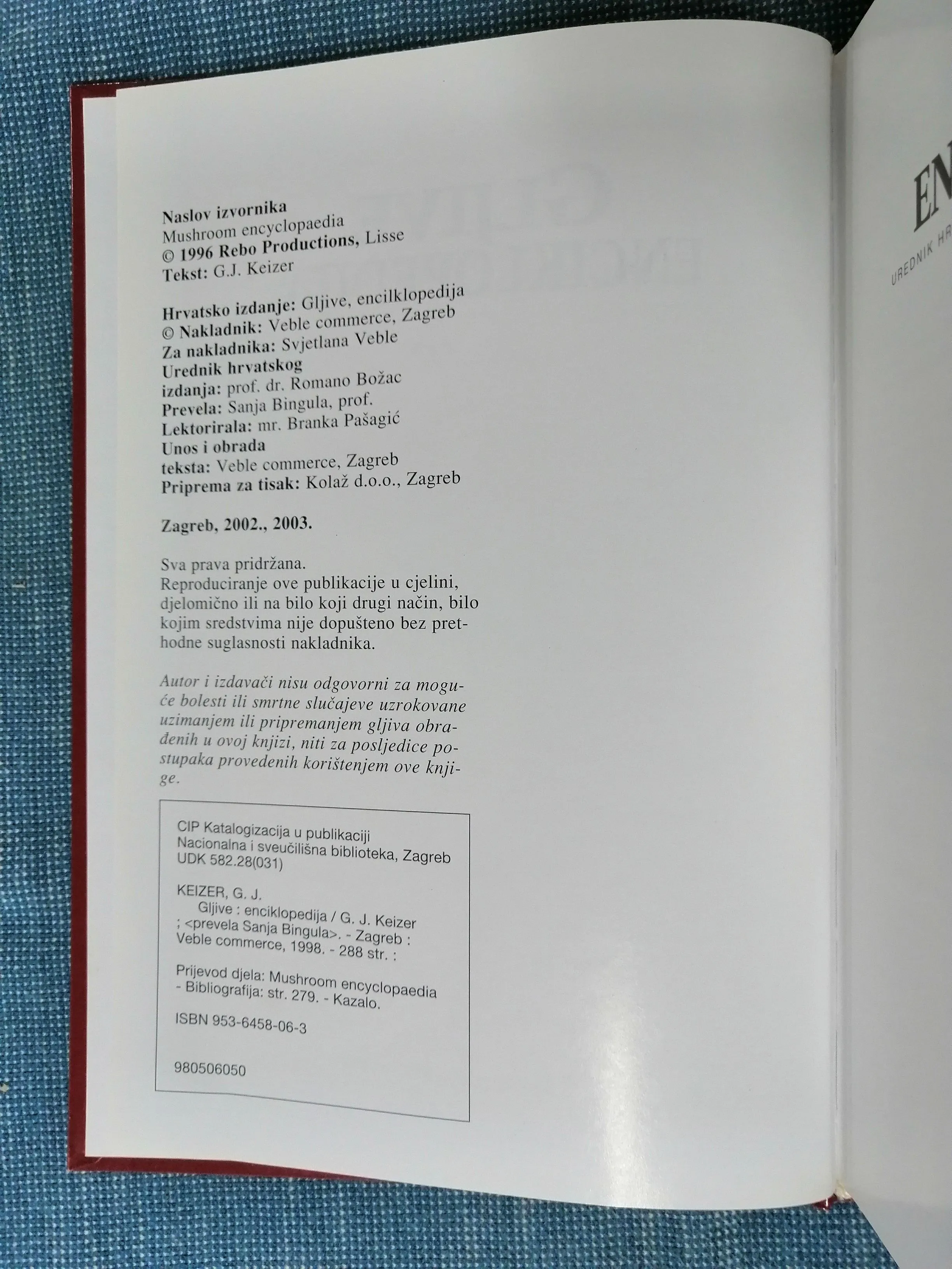 gerrit j. keizer – gljive : enciklopedija - slika 3
