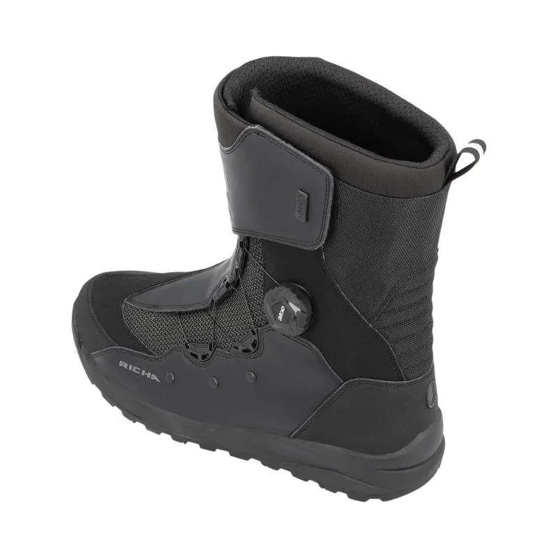moto čizme richa adventure x-over mid atop wp muške crne - slika 4