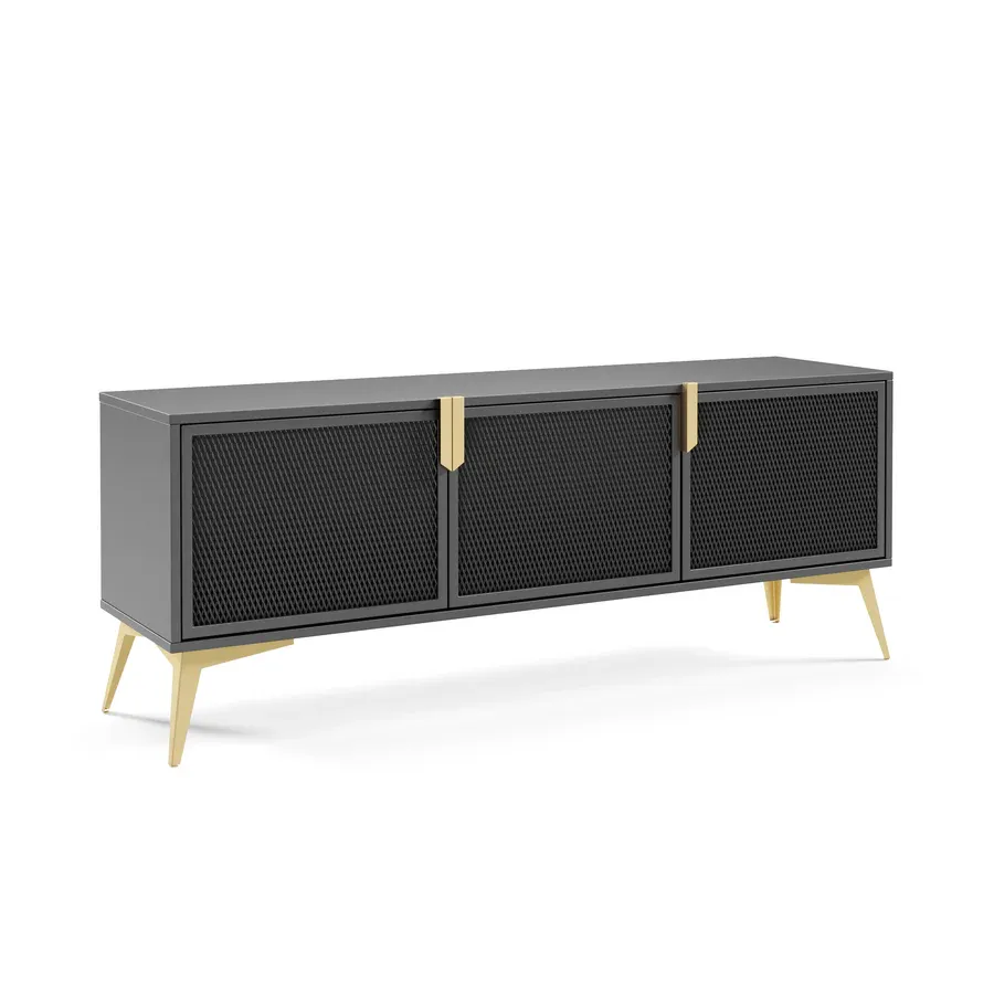 Tv Komoda Bravio 161x38cm, Materijal: Laminirana ploča - Čakovec