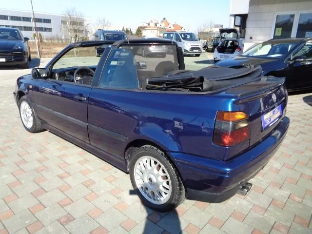 vw golf 3 cabrio 1,8 automatik pink floyd; klima; el. paket - slika 8