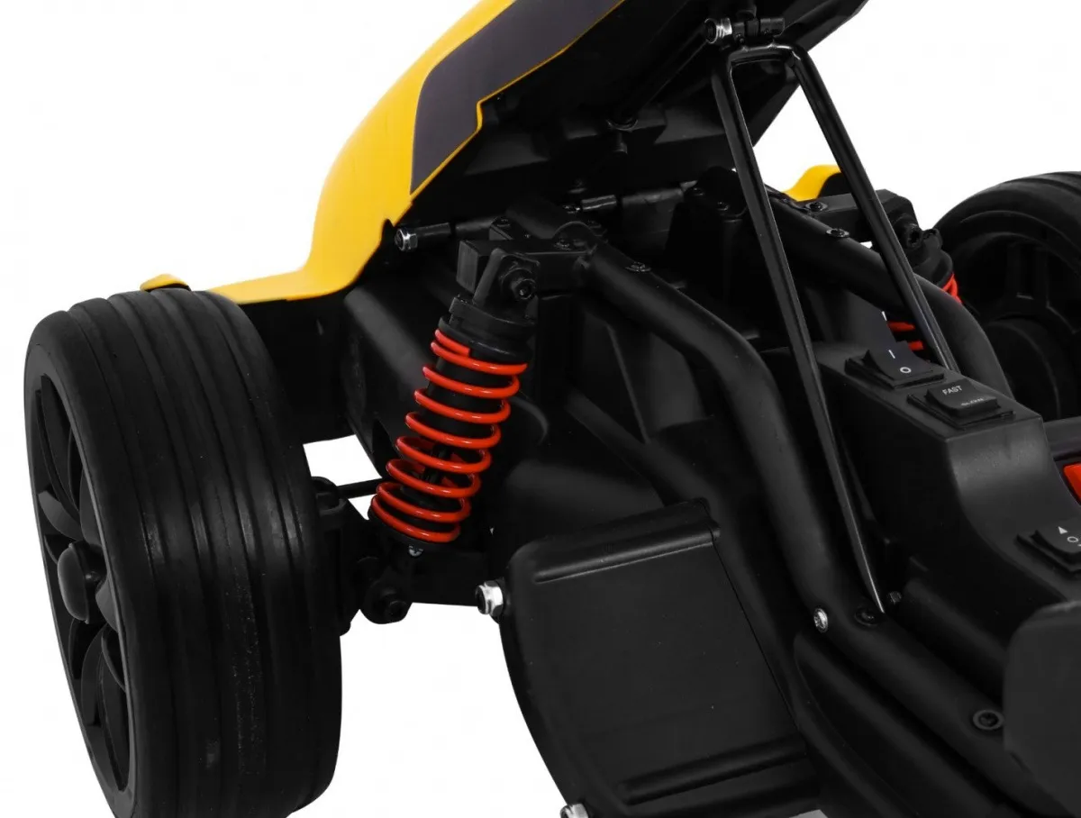 go-kart na akumulaotor xr-1 - žuti - slika 4
