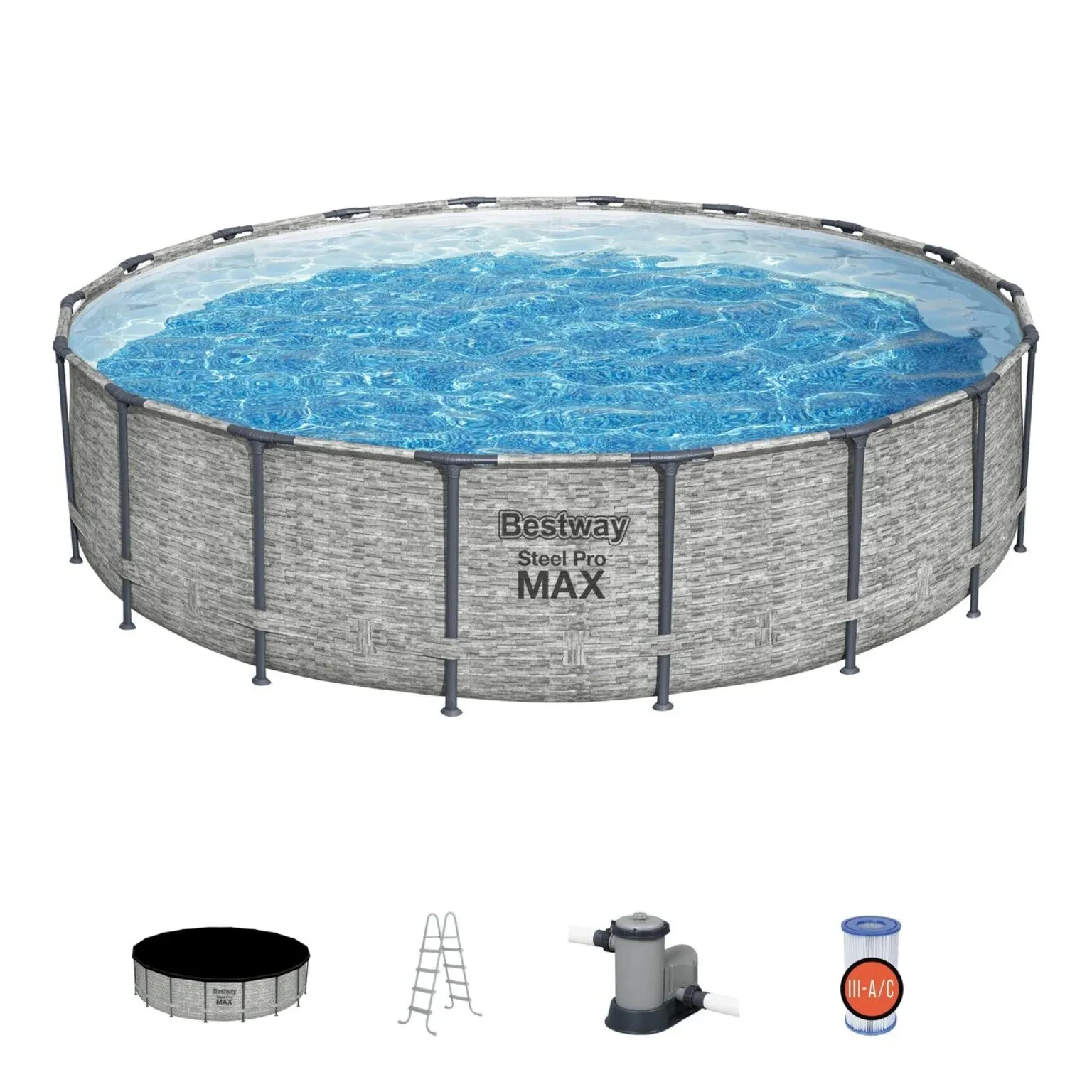 veliki bazen bestway 5619d – 427 x 122 cm - slika 3