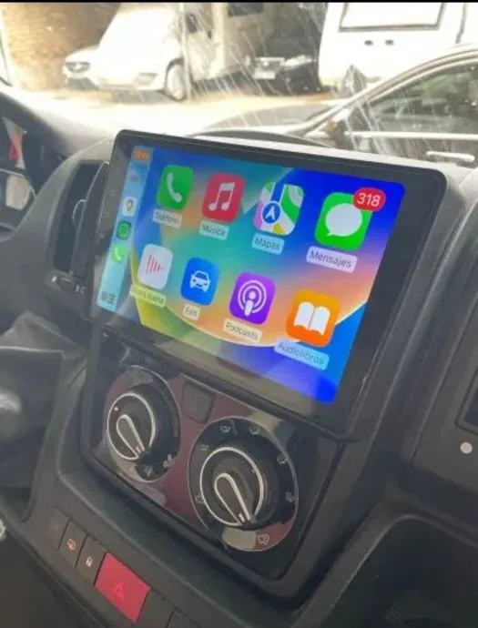 original radio android fiat ducato jumper boxer multimedija navigacija - slika 17