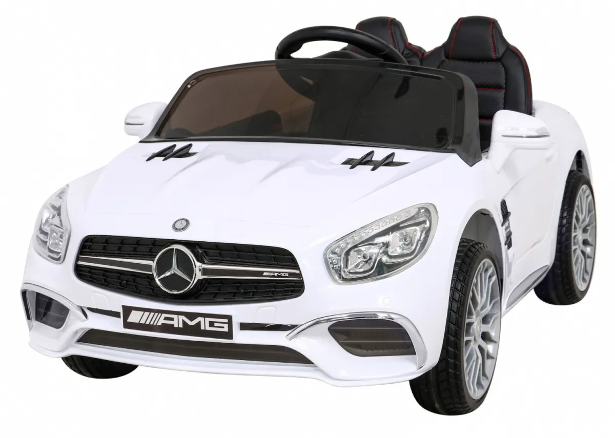Licencirani auto na akumultor Mercedes Benz AMG SL65 S - bijeli - Mursko Središće