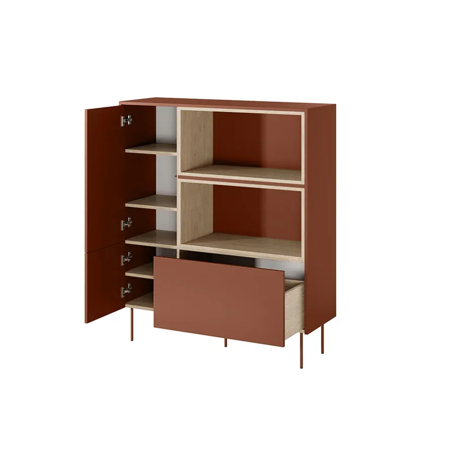 visoka komoda desin, materijal: mdf - slika 5