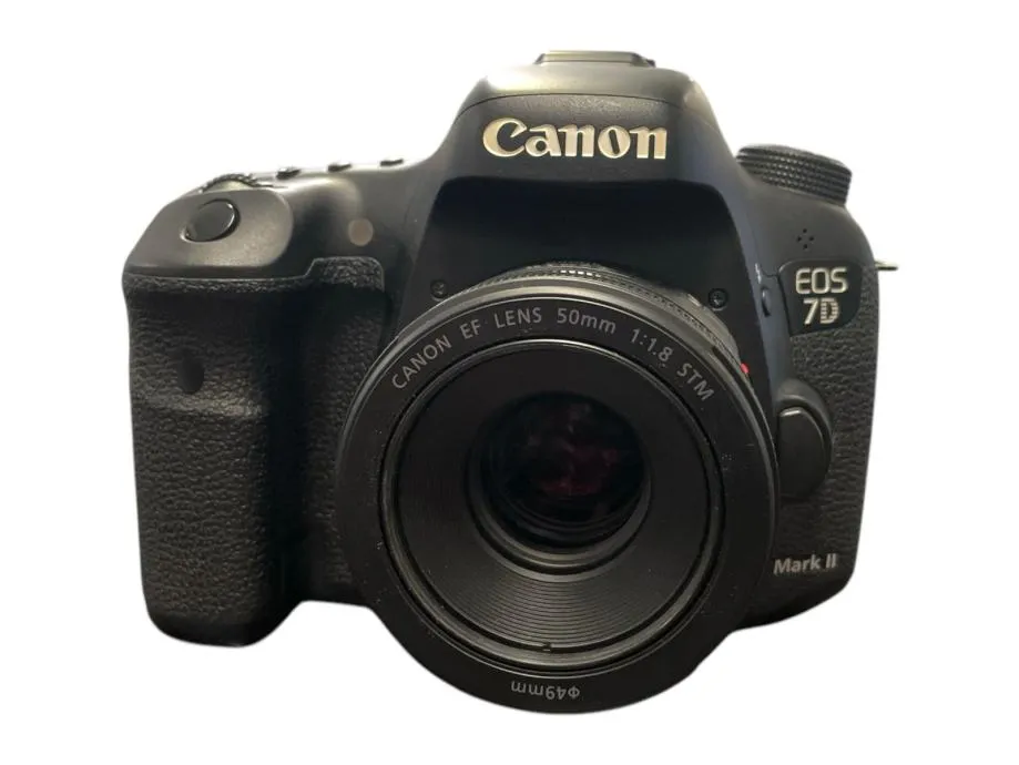 canon eos 7d mark ii+objektiv canon ef lens 50mm 1:1.8 stm / r1,rate! - slika 2