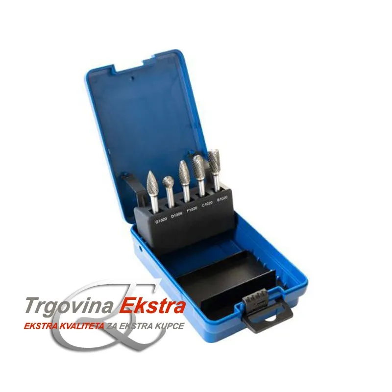 Set rotirajućih svrdla (5 komada) FS5TLG Holzmann Maschinen - Čakovec