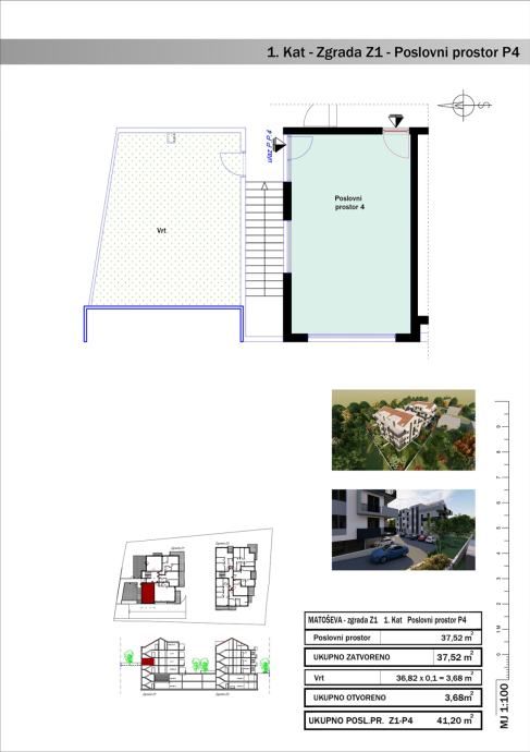 solin (matoševa ul.) – poslovni prostor u izgradnji – 60,57m² - slika 16