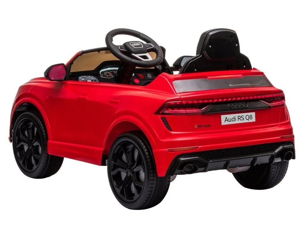 licencirani auto na akumulator audi rs q8 - crveni - slika 4