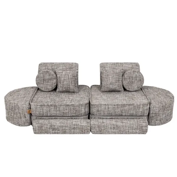 modularna sofa - mjesečevo siva - slika 7