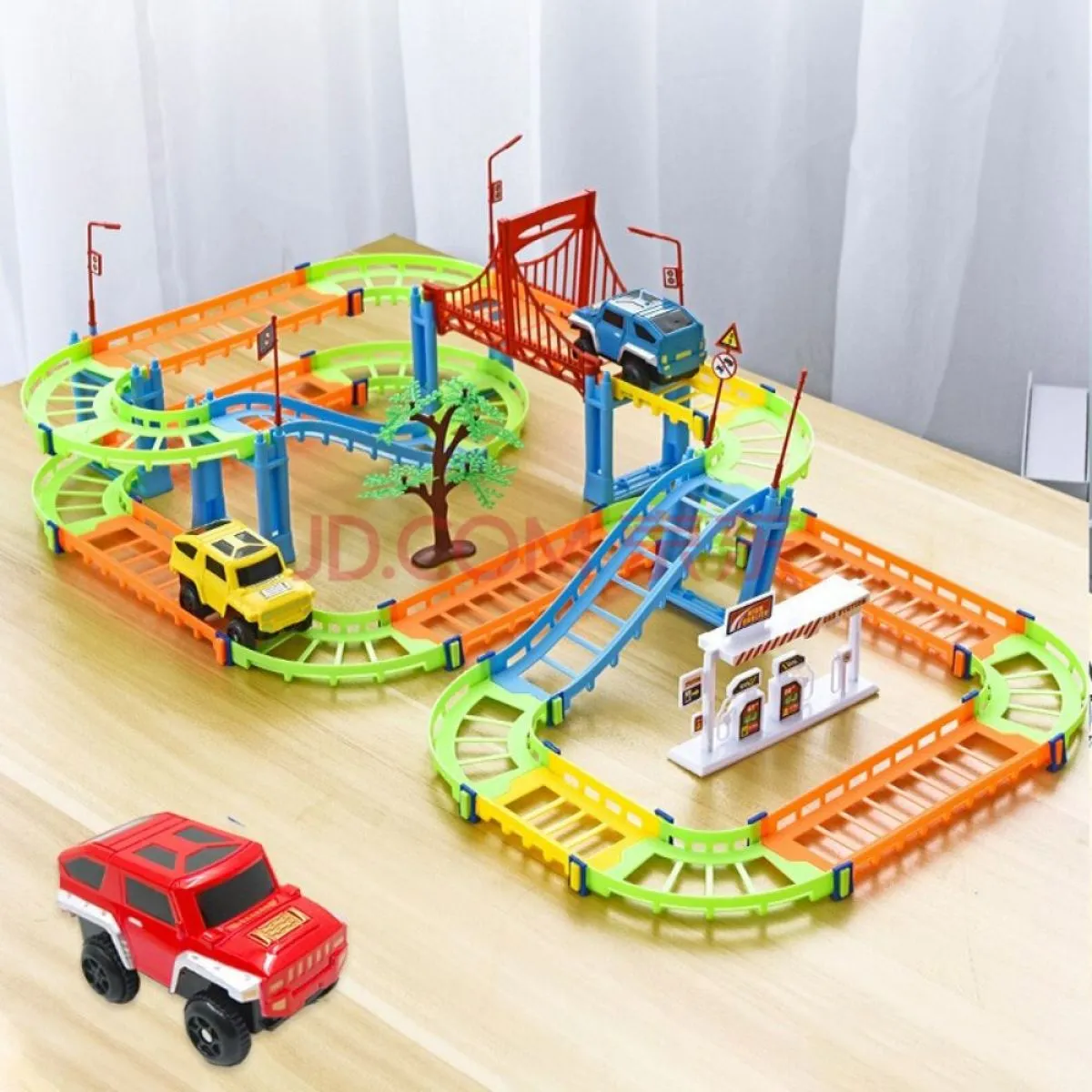 Dječji konstrukcijski set trkaće staze i autić - Rollercoaster - Zagreb