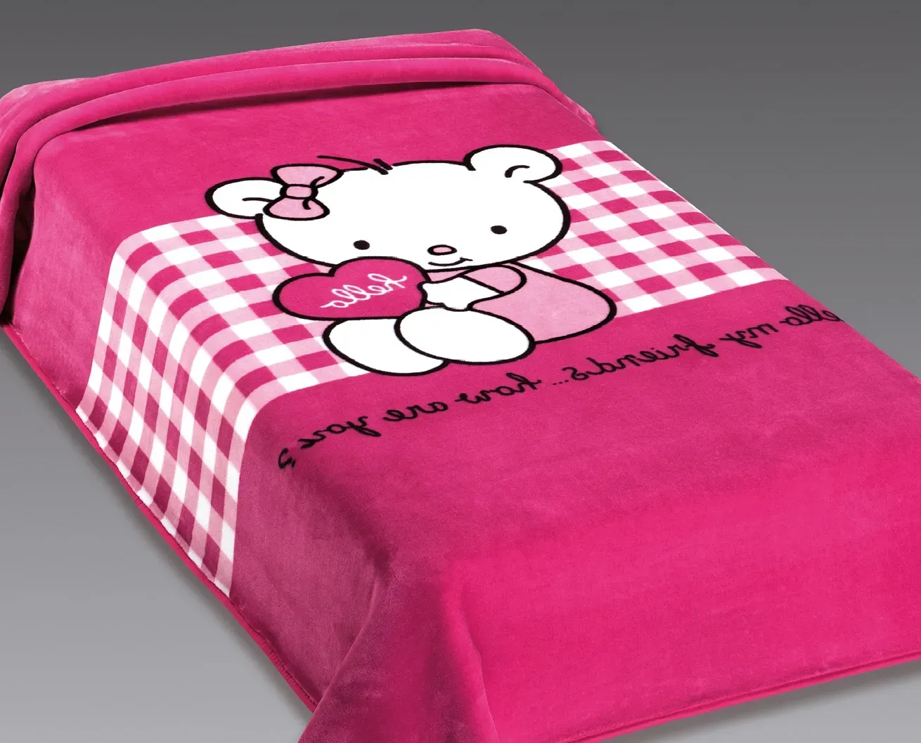 deka za djevojčice hello kitty 272 160x220 cm - slika 3