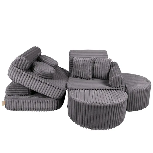 modularna sofa - jursko siva - slika 4