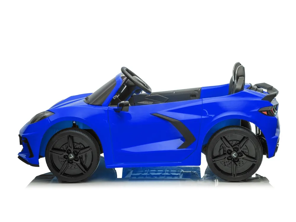 licencirani auto na akumulator corvette stingray tr2203 - plavi - slika 5