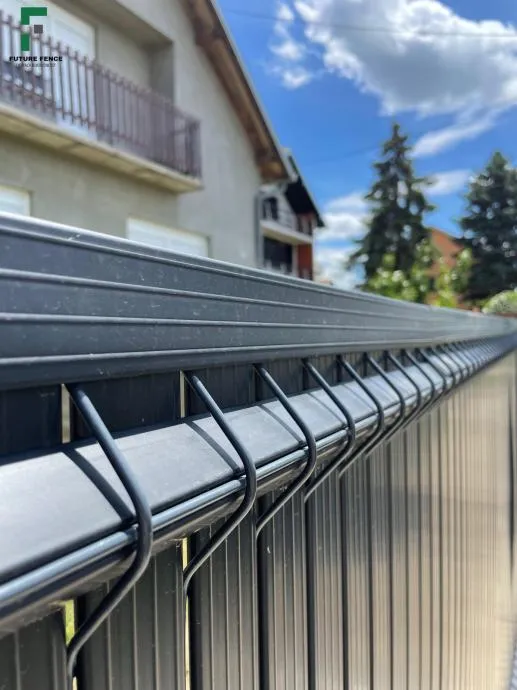 pvc letvice za ogradu (za 3d panele) – 203x205 cm – vertikalna ispuna - slika 5