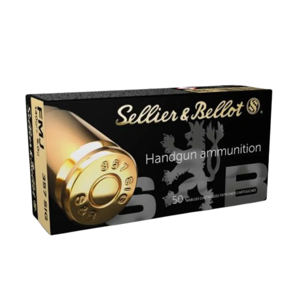 Pištoljsko streljivo S&B FMJ .357 SIG 9,0g - Poreč