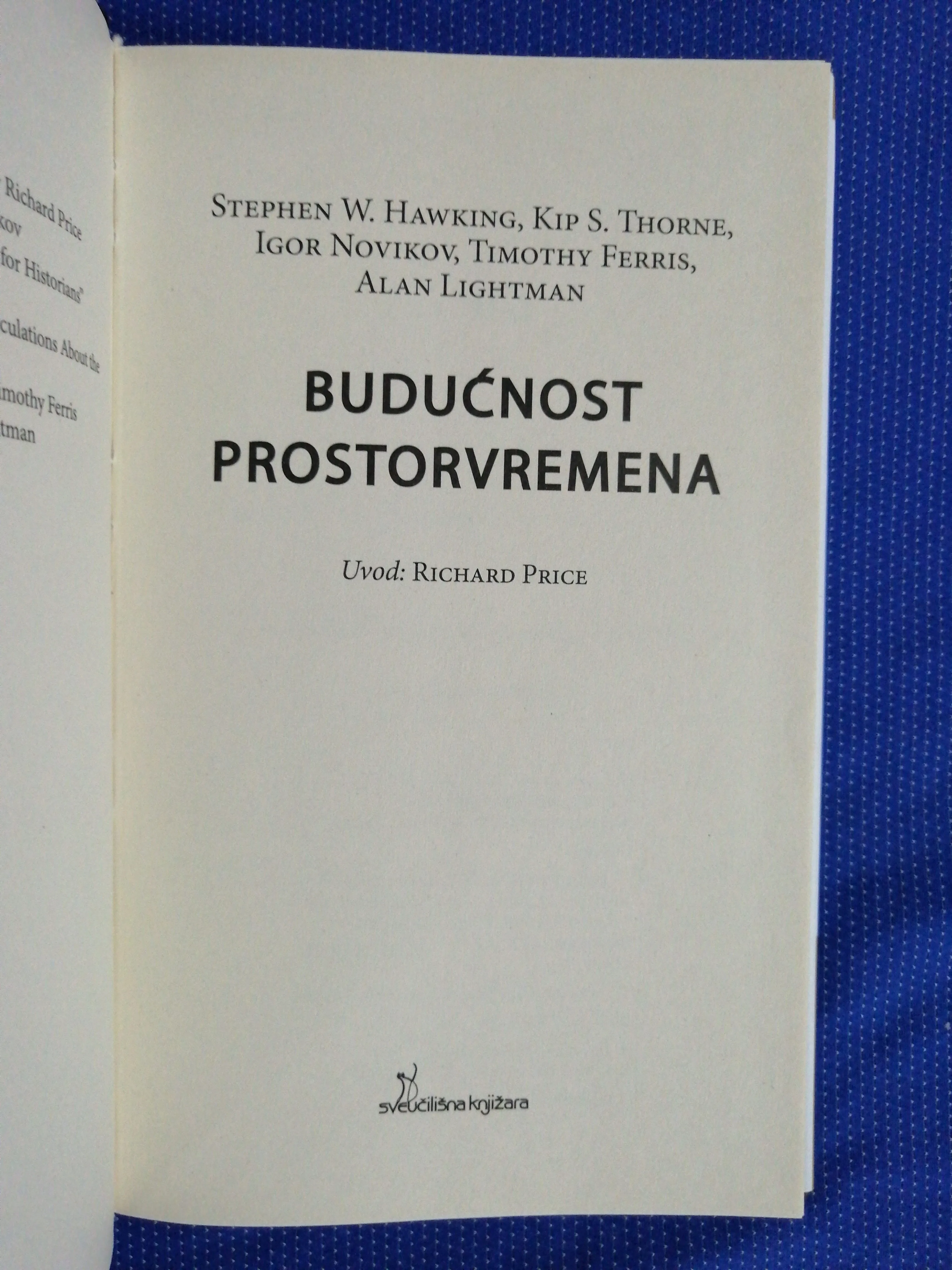 stephen w. hawking i dr. – budućnost prostorvremena - slika 2