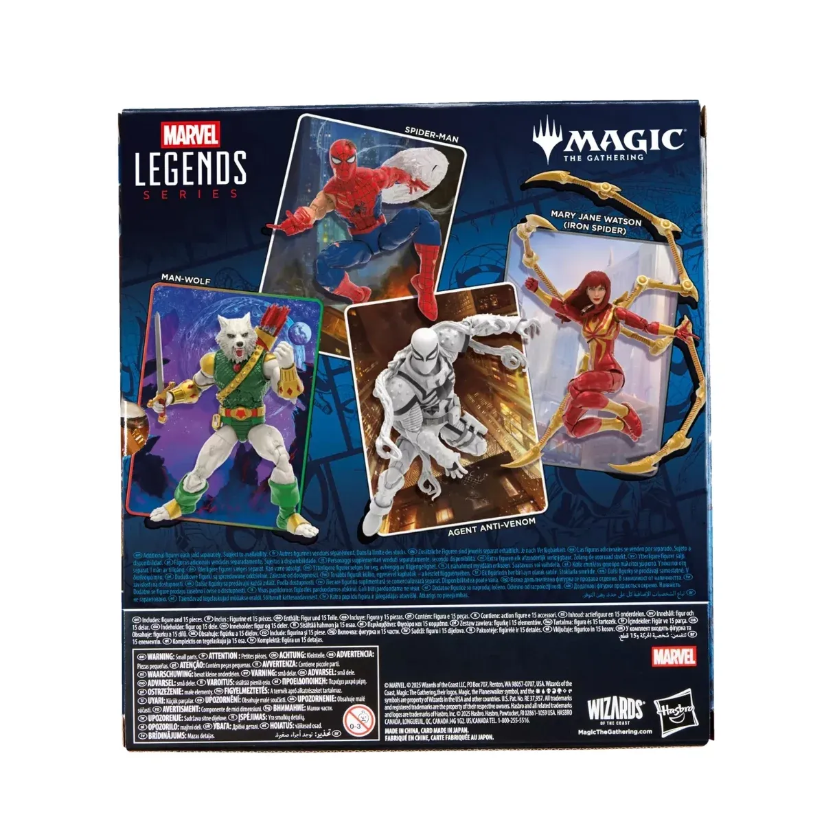marvel legends series: mtg – agent anti-venom figura, 15cm - slika 9