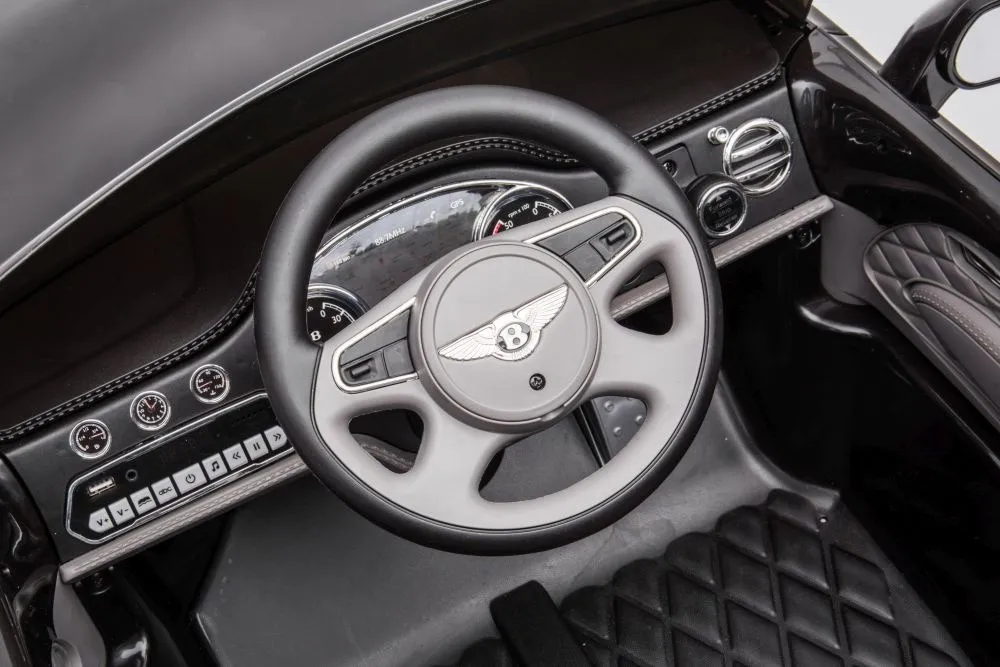 licencirani auto na akumulator bentley mulsanne - crni - slika 8