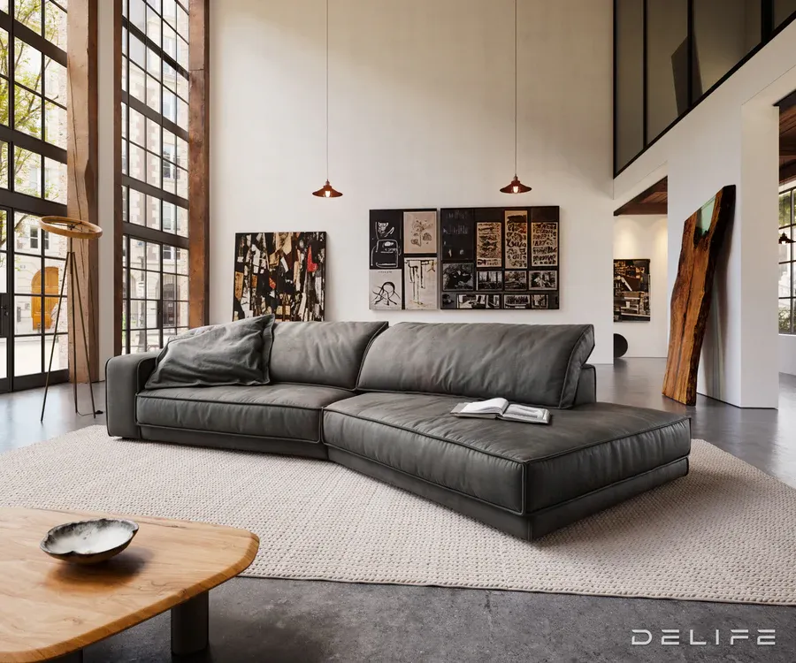 Sofa Snoosh 400x200cm, Materijal: Mikrofibra - Čakovec, Čakovec-zapad