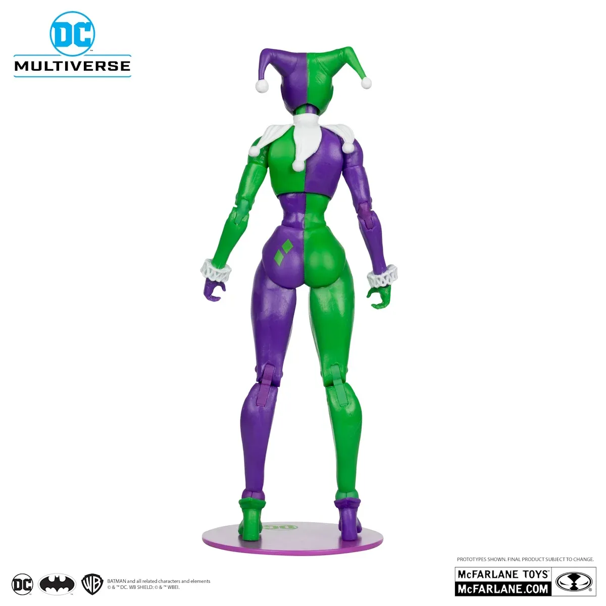 mcfarlane gold label – harley quinn (jokerized) figura, 18cm - slika 6