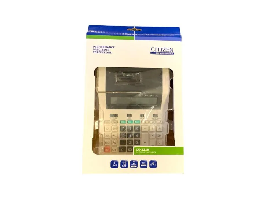 električni kalkulator citizen cx-121n - novo / r1, rate! - slika 3