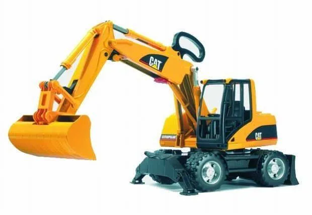 bruder bager cat excavator sa kotačima - slika 5