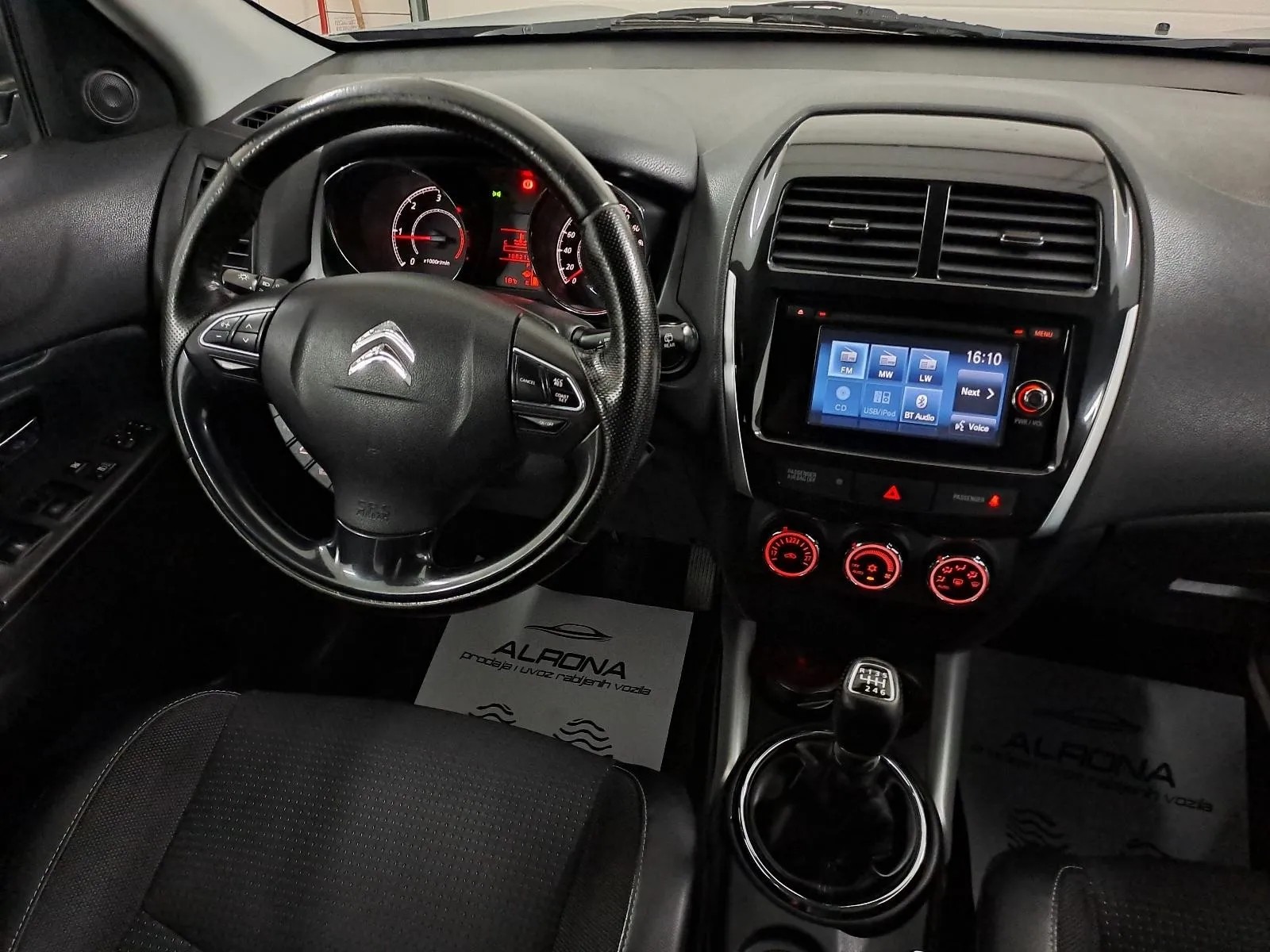 citroën c4 aircross 1.6 hdi *jamstvo* led,kamera,servisna,alu.. - slika 11