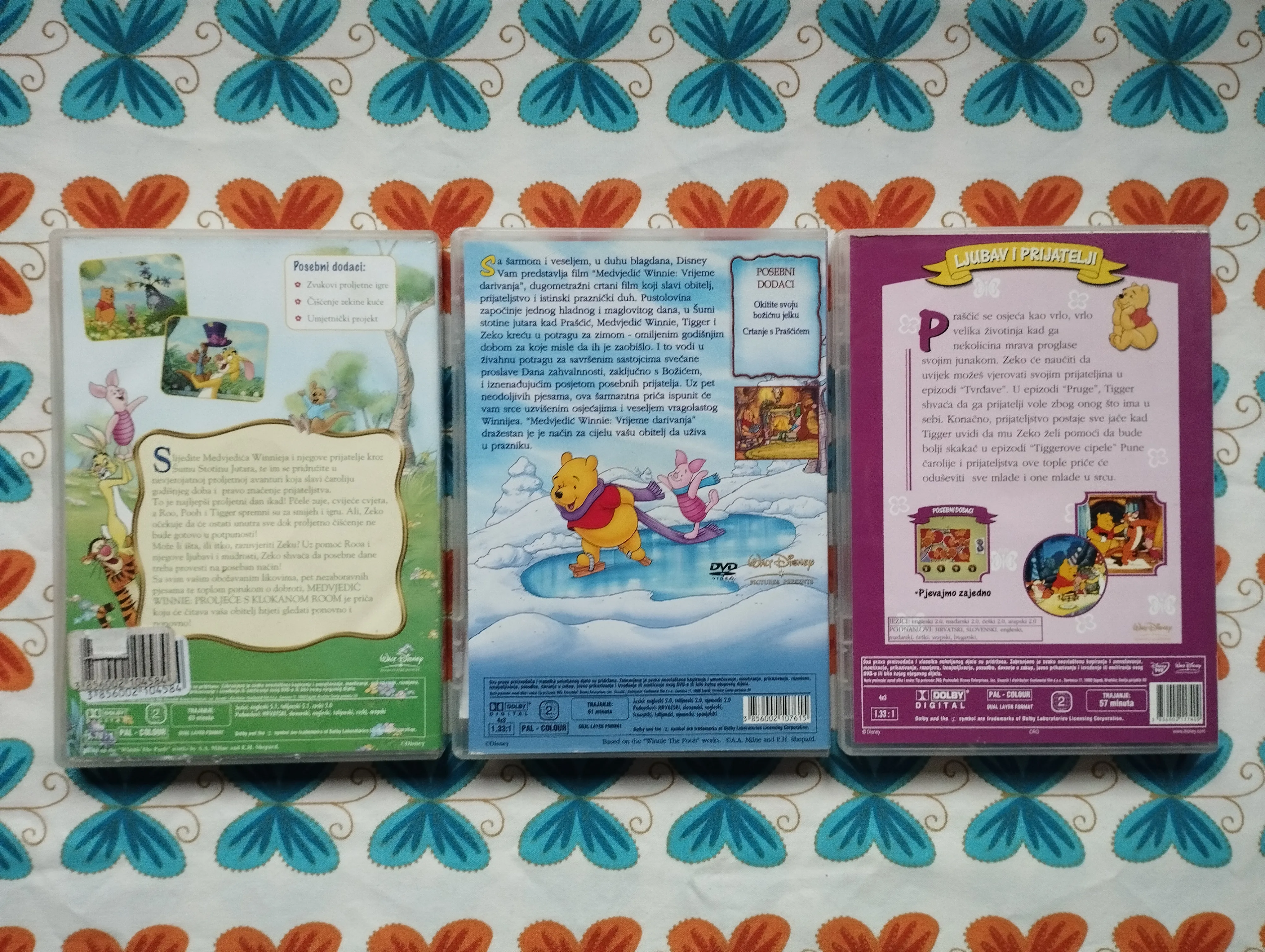 disney - medvjedić winnie - dvd više naslova - slika 2