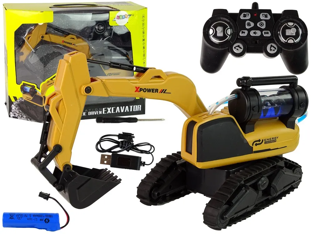 Large Remote Controlled Yellow Crawler Excavator - Mursko Središće