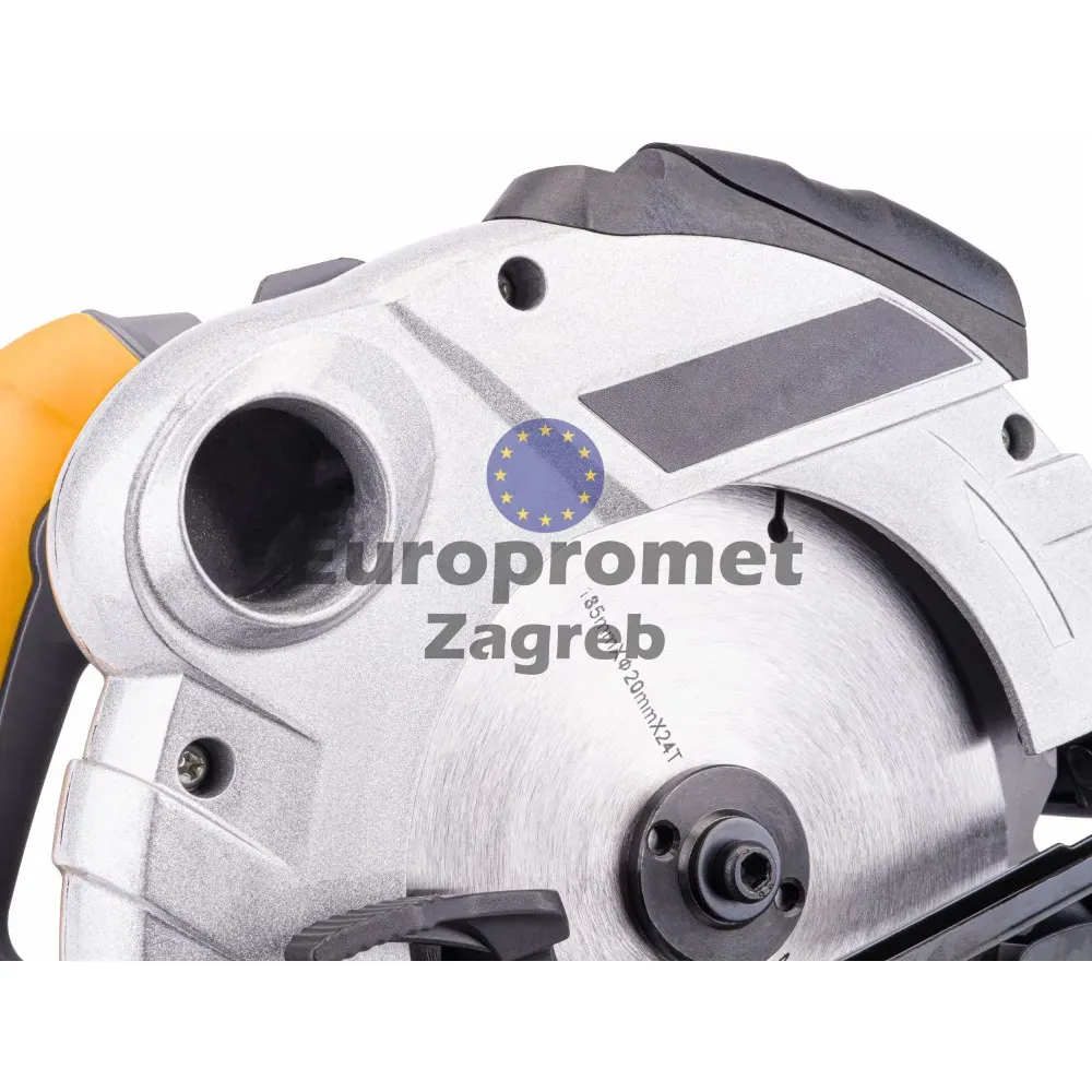 ručni cirkular 185mm 2250w sa laserom + dvije pile - slika 8